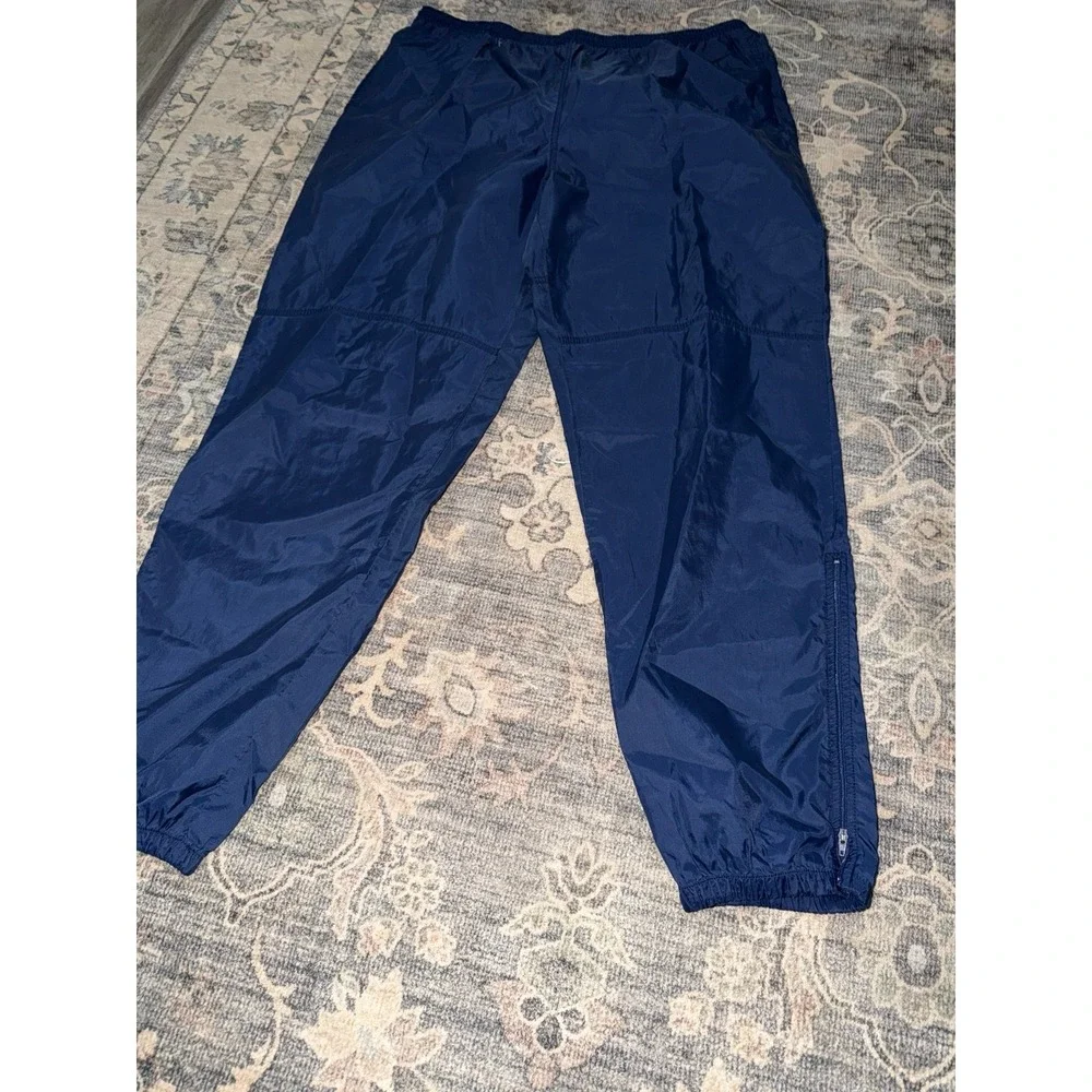 Vintage Y2K Nike Athletic Wind Pants Jogger Blue